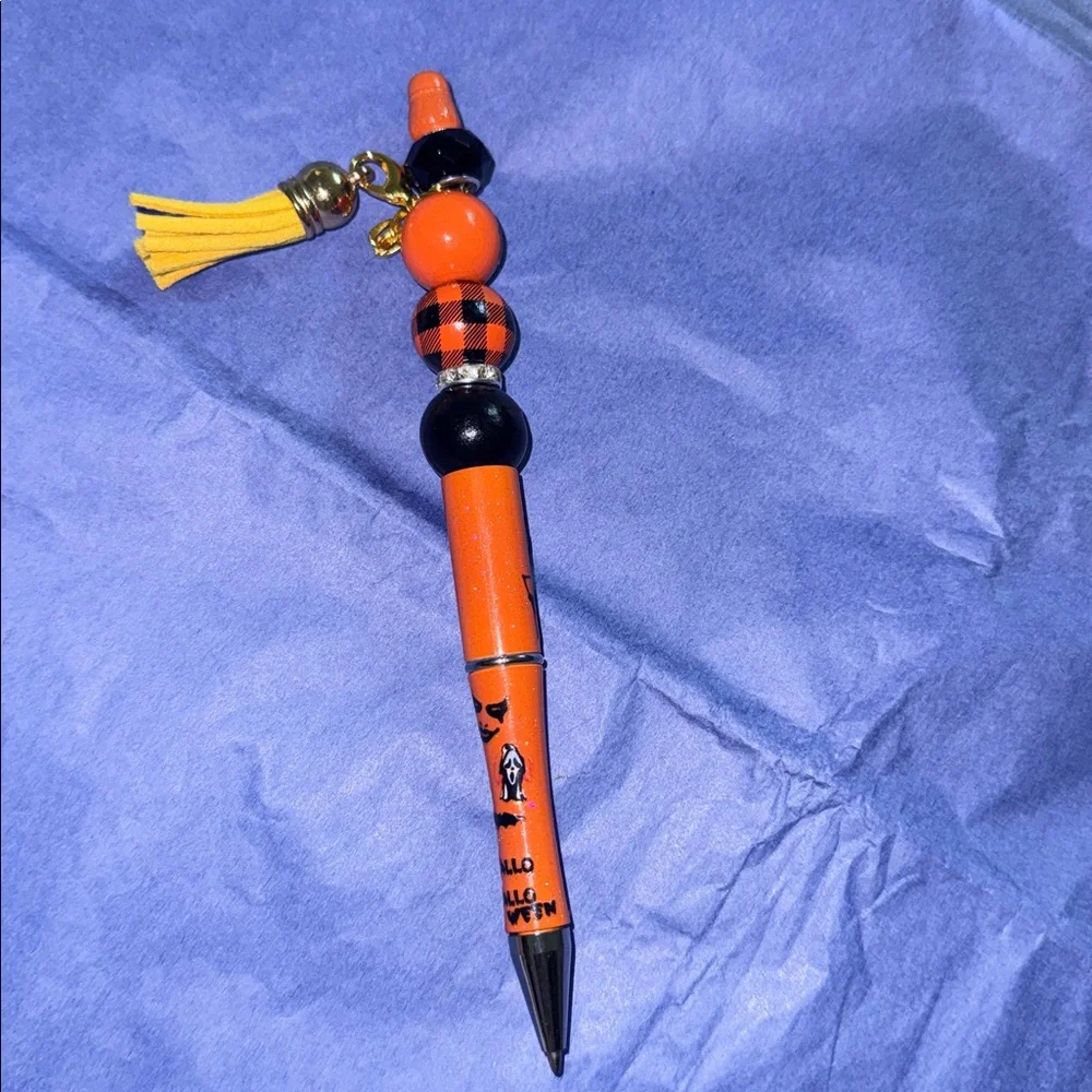 Halloween Themed Pen with Tassel